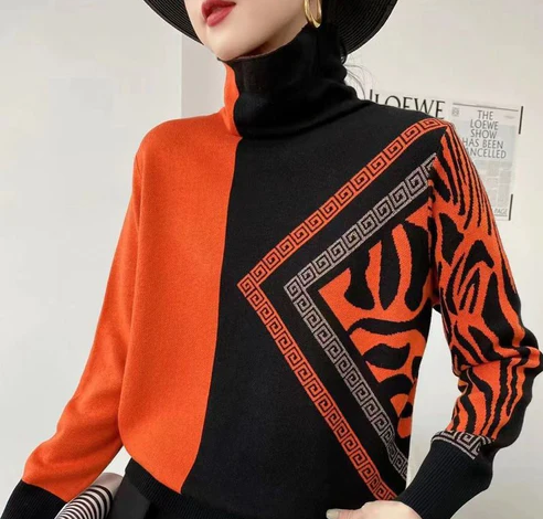 Florence | Elegante maglione a collo alto